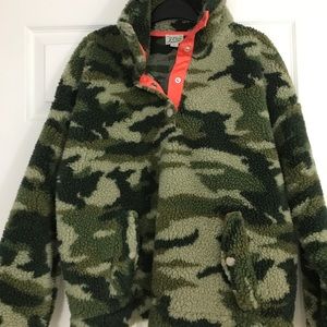 J Crew sherpa Pullover